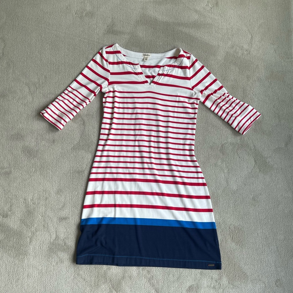 Harley Red white and blue dress